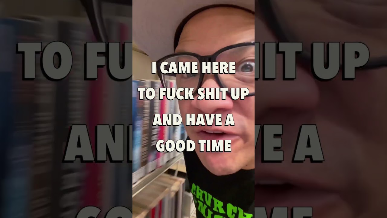 I CAME HERE TO FUCK SHIT UP AND HAVE A GOOD TIME. #dankojones #goodtime #newmusic