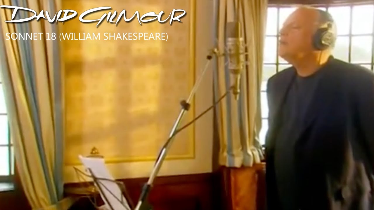 David Gilmour - Sonnet 18 (William Shakespeare)