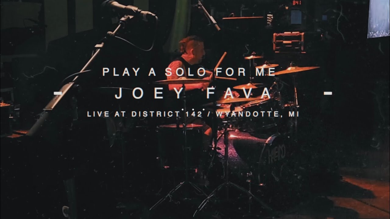 Joey Fava Drum Solo | 4-1-23 (Pro Shot)