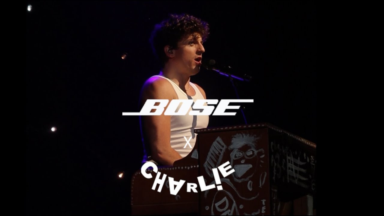 Charlie Puth - Tour Rehearsal and Kickoff with Bose