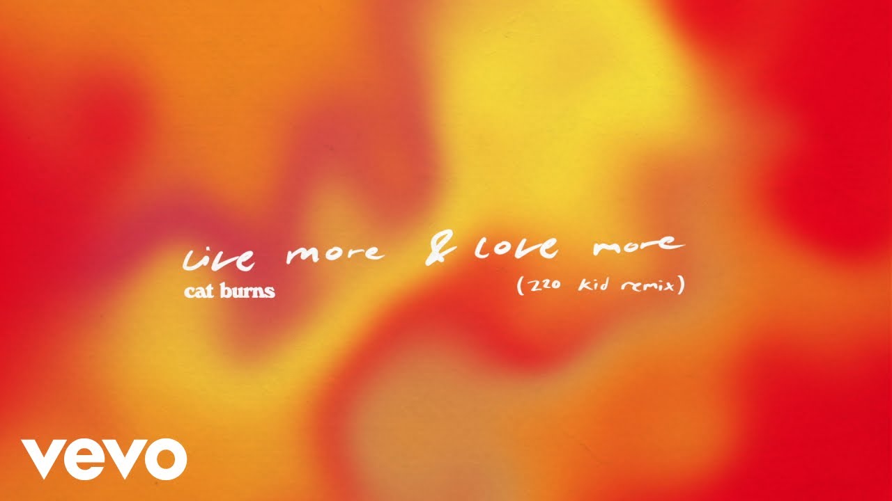 Cat Burns, 220 KID - live more & love more (220 KID remix - official visualiser)