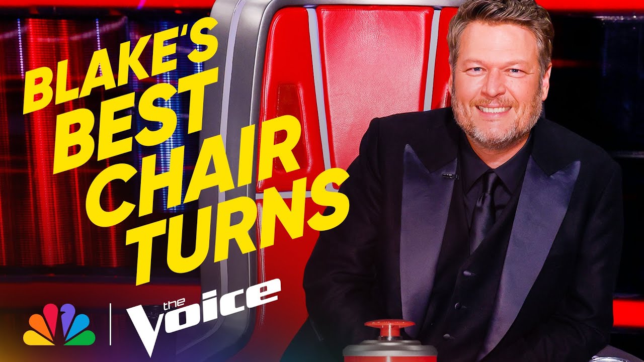 Blake Shelton's Best Blind Audition Chair Turns | The Voice | NBC