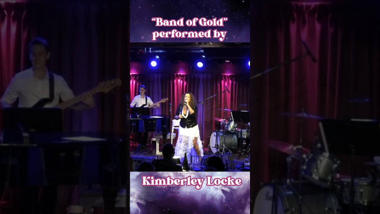 Band of Gold LIVE! by Kimberley Locke 🎶 Full video on my channel! #performer #americanidol #singer