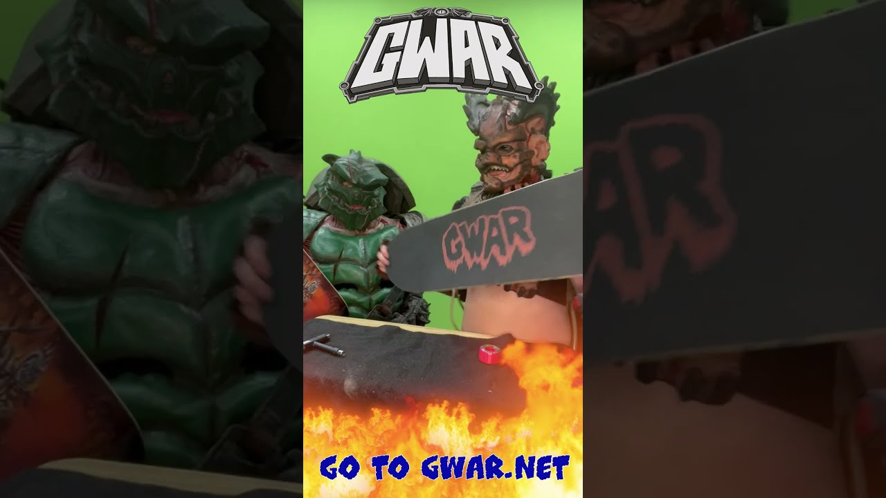 GWAR - Limited Edition Skateboards Launch