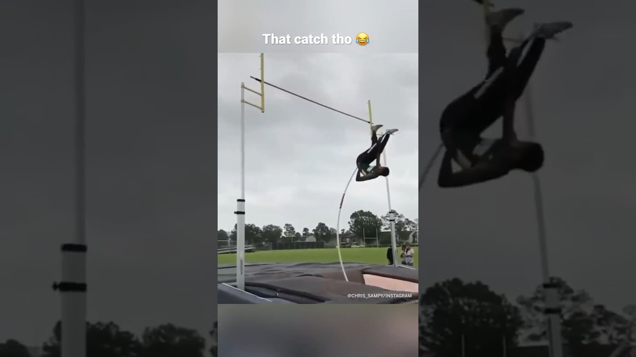 Pole vaulting is crazy 🤯