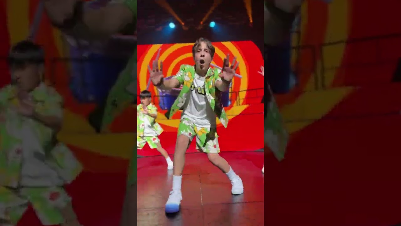 Tyler is having the BEST TIME EVER performing on the #KIDZBOPNeverStop Live Tour!