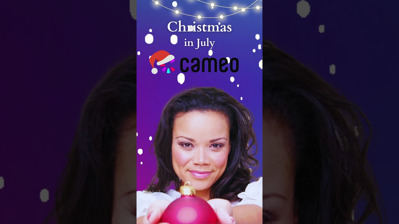 Give the perfect gift to your loved ones for Christmas in July! Find me on Cameo!#singer #christmas