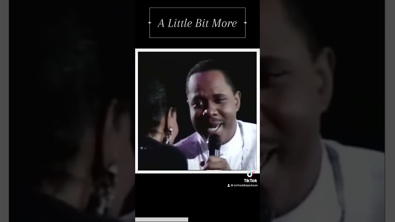Reminiscing about this #beautiful #duet with #MelbaMoore. #song #sing #classic #rnb #freddiejackson