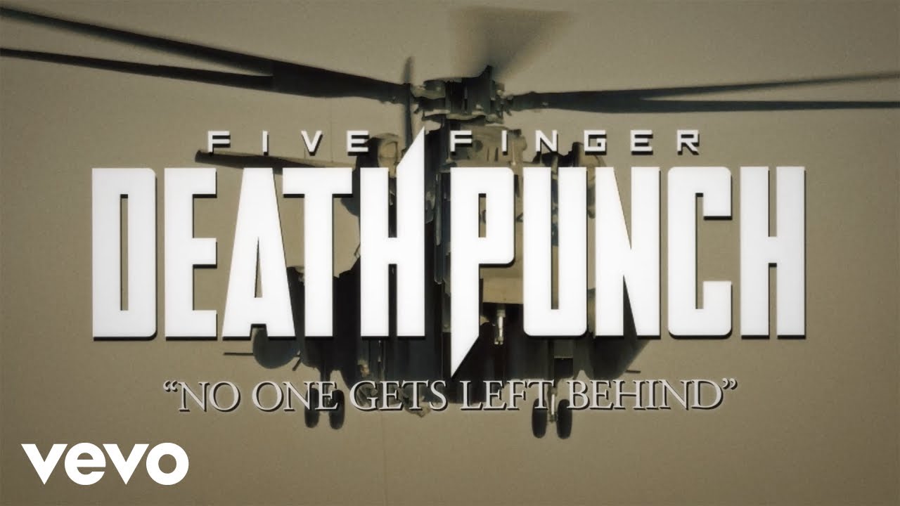 Five Finger Death Punch - No One Gets Left Behind (Official Lyric Video)