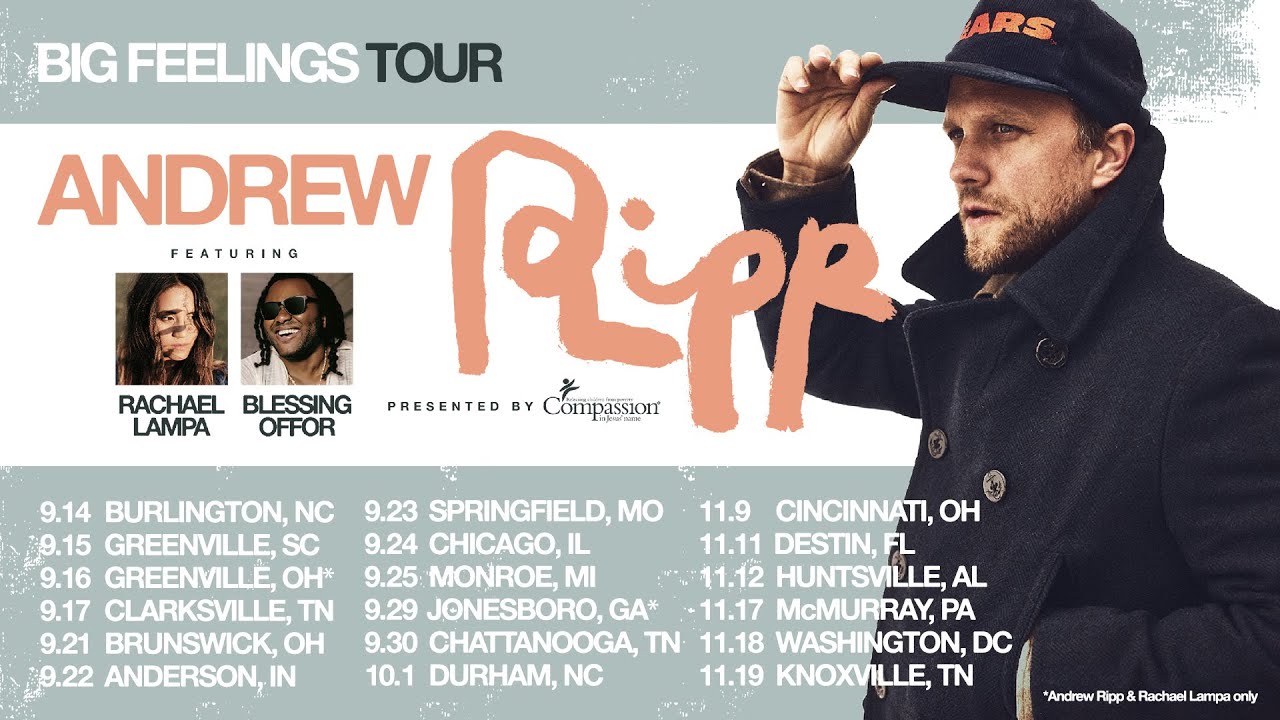 Announcing the BIG FEELINGS Tour!