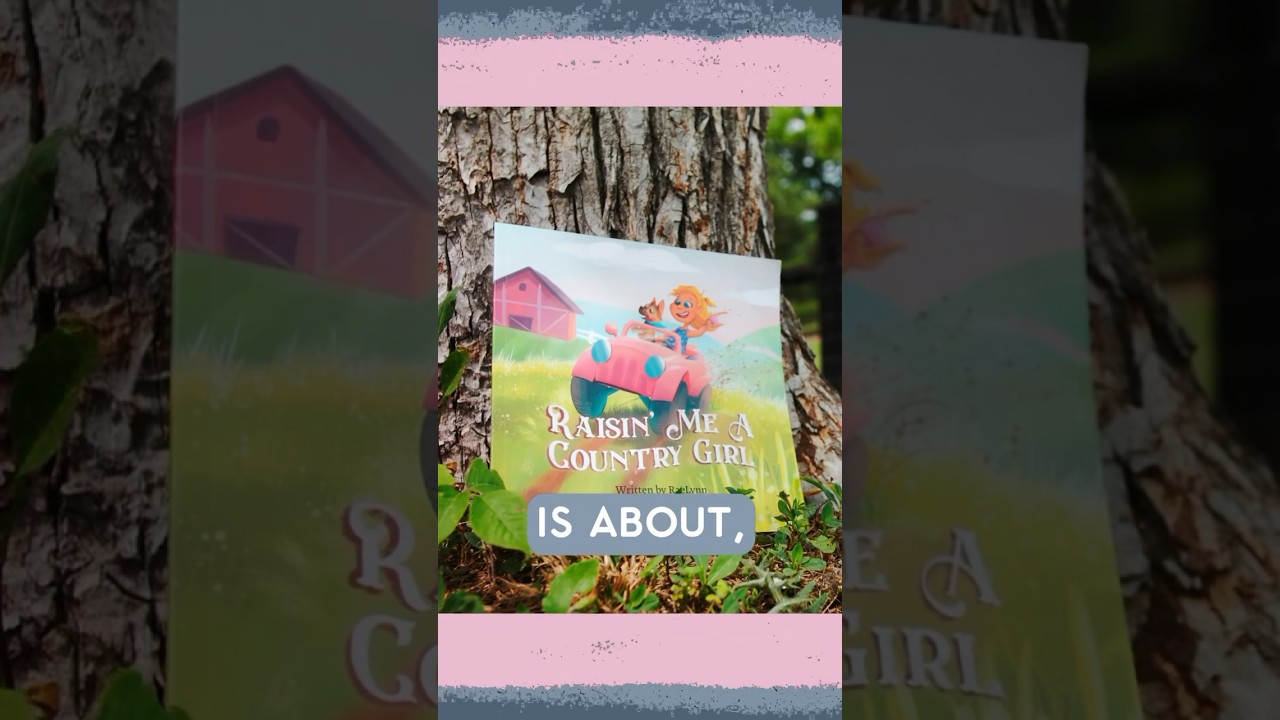 My 1st children’s book Raisin’ Me A Country Girl is out now!!!!!❤️
