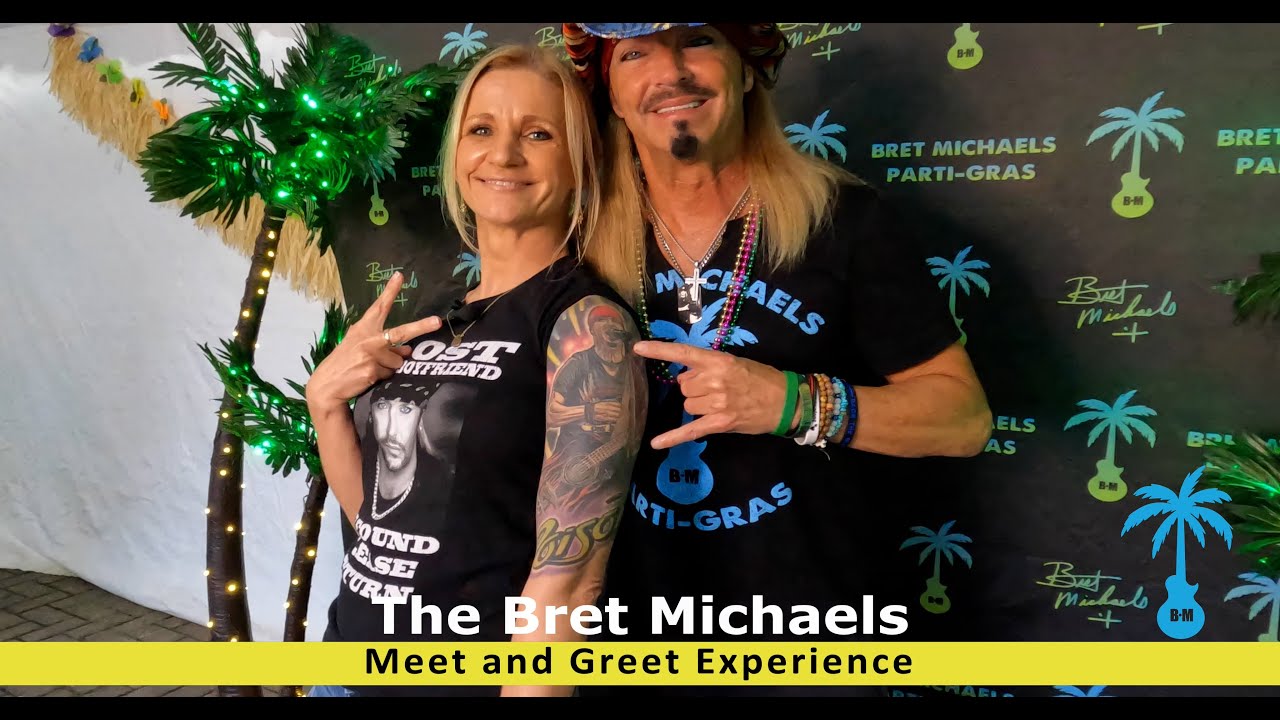 Bret Michaels VIP Packages for the Parti-Gras 2023