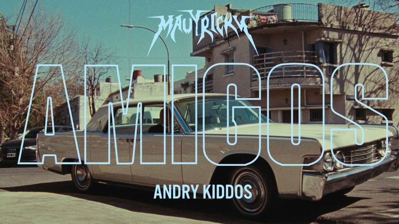 Mau y Ricky, Andry Kiddos - Amigos (Official Lyric Video)