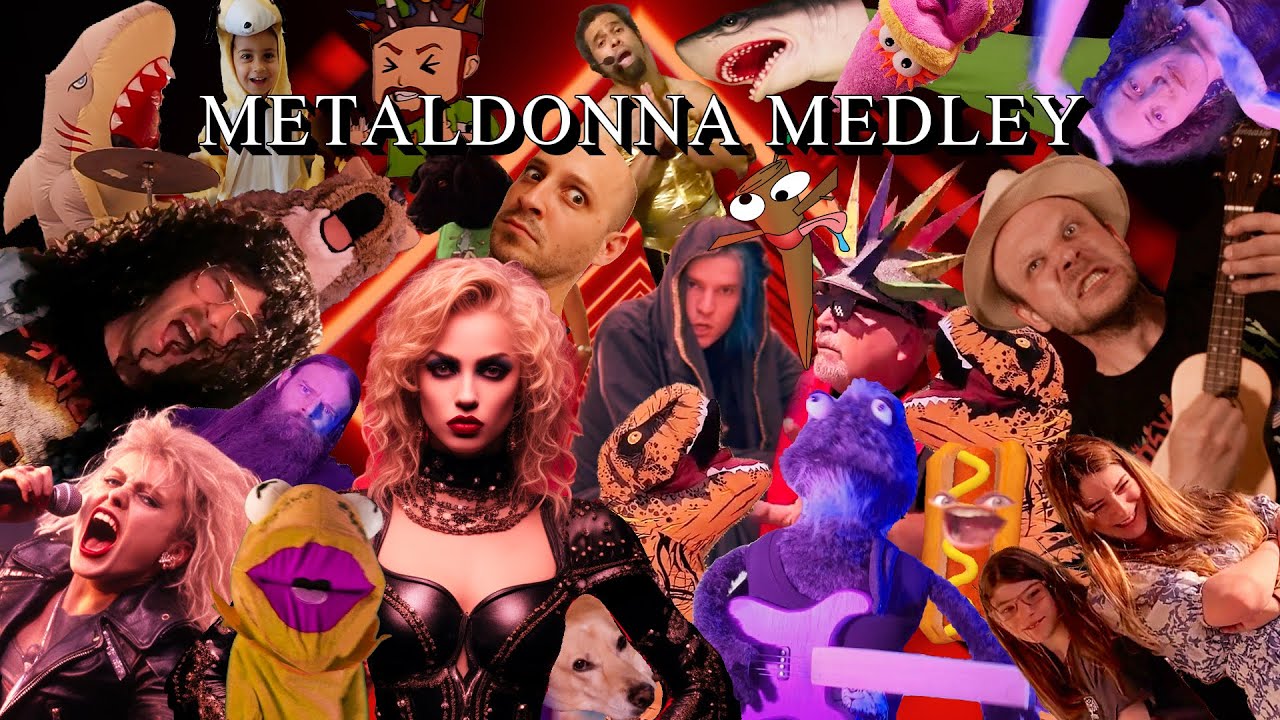 Metaldonna Medley Music Video: Made by YOU - Psychostick Madonna Covers