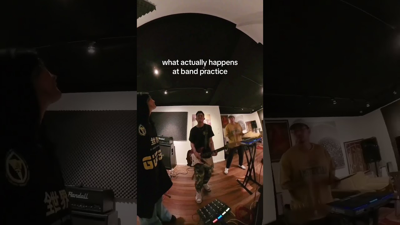 expectation vs reality at band practice 🤭