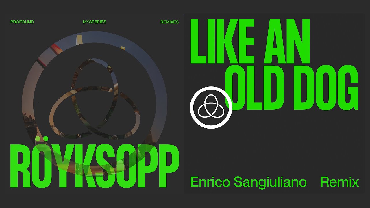 Röyksopp - 'Like An Old Dog' ft. Pixx (Enrico Sangiuliano Rmx) (Official Visualiser)