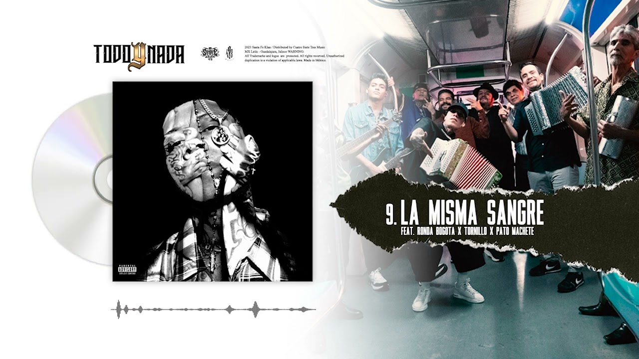09. La Misma Sangre - Santa Fe Klan, Ronda Bogotá, Tornillo, Pato Machete (Visualizer)