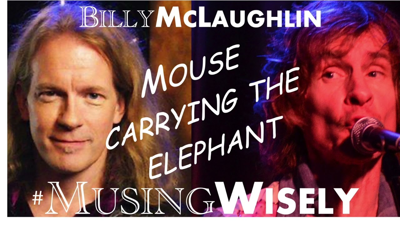 Ep. 24 "The mouse carrying the elephant " Musing Wisely Podcast Featuring Billy McLaughlin