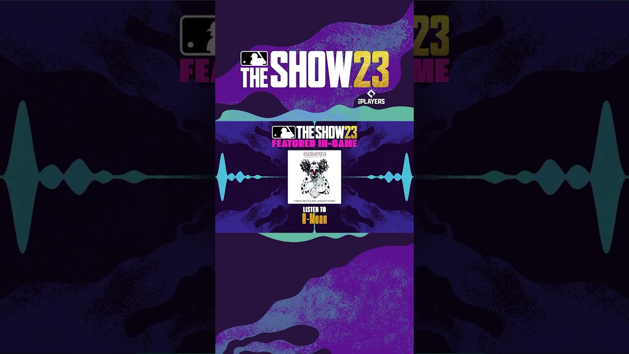 My song “CIRCUS” is now offically part of MLB THE SHOW ‘23 videogame‼️🎮⚾️