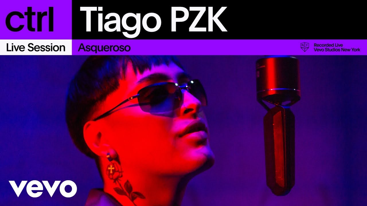 Tiago PZK - Asqueroso (Live Session) | Vevo ctrl