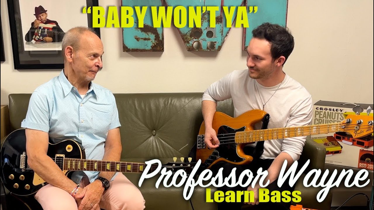 Prof. Wayne "Baby Won't Ya" - Learn the Bass Parts