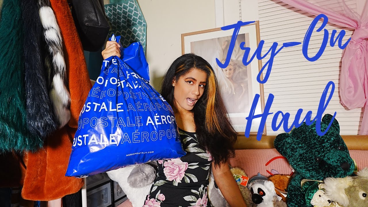 Aéropostale Try On Haul + Sincere Sally 14K Gold Jewelry Review!