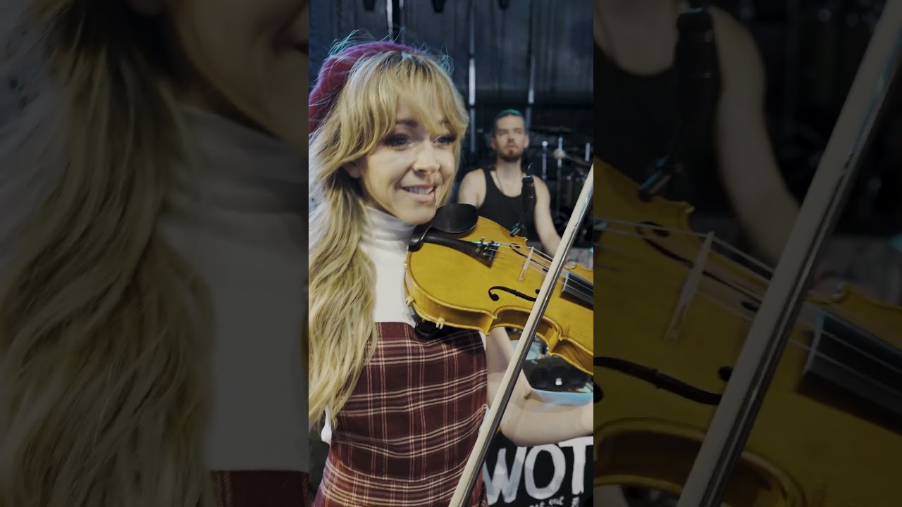 Our Song makes people silly! #walkofftheearth #lindseystirling #longwayhome #shorts
