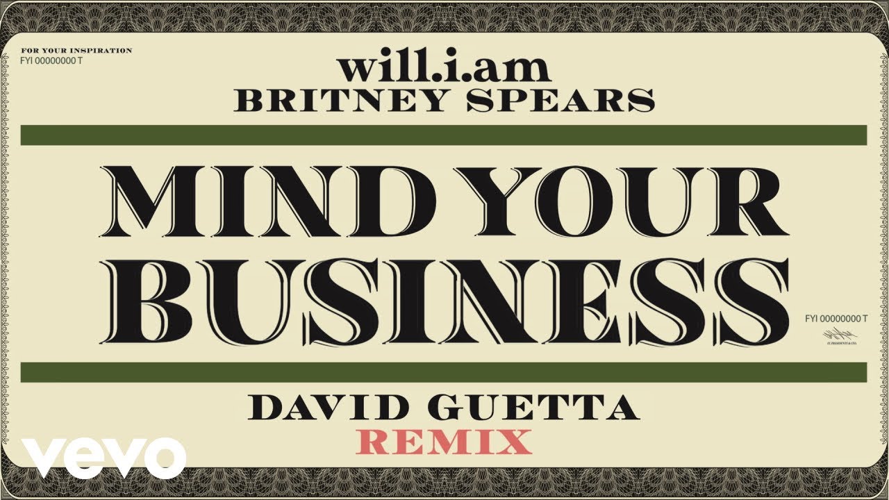MIND YOUR BUSINESS (David Guetta Remix - Official Audio)