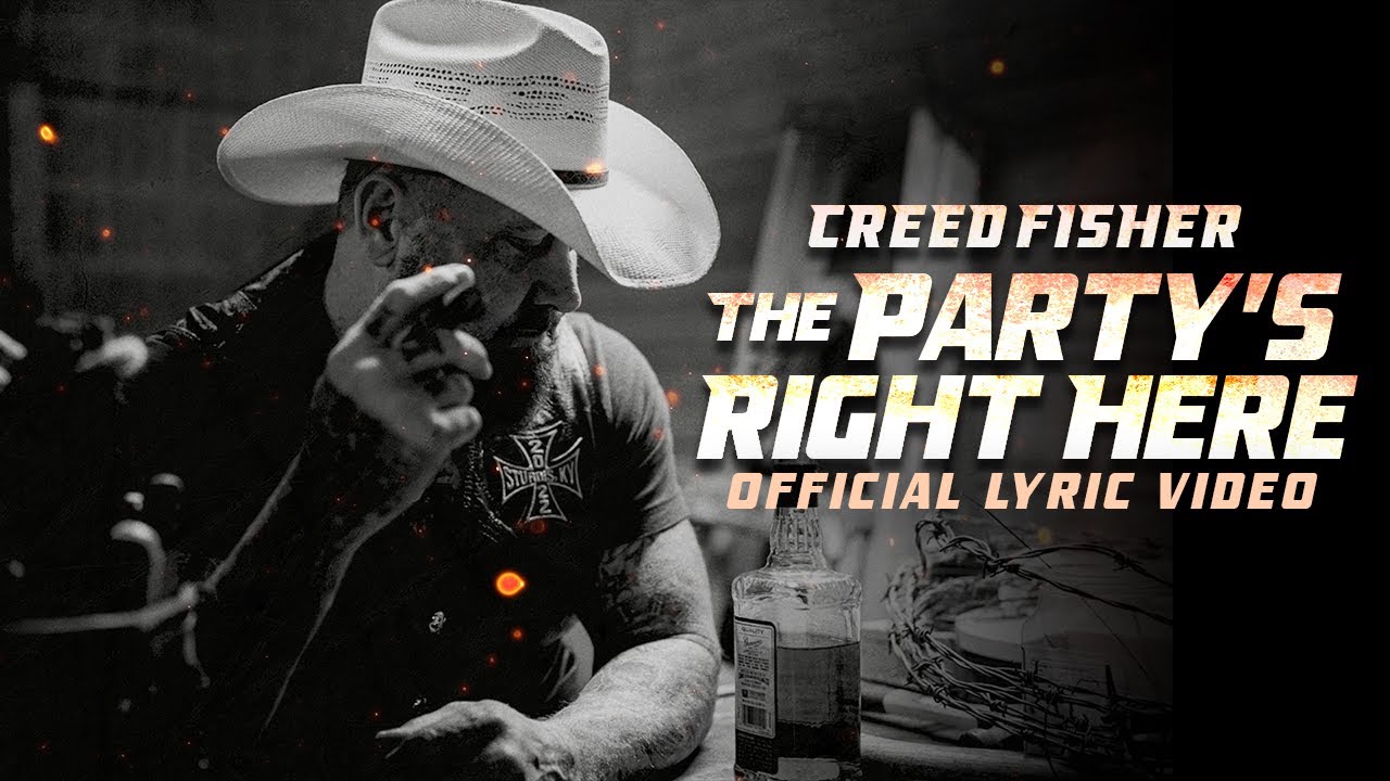 Creed Fisher- The Party's Right Here (Official Lyric Video)