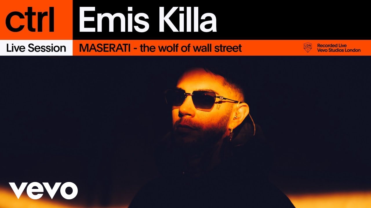 Emis Killa - MASERATI - the wolf of wall street (Live Session) | Vevo ctrl