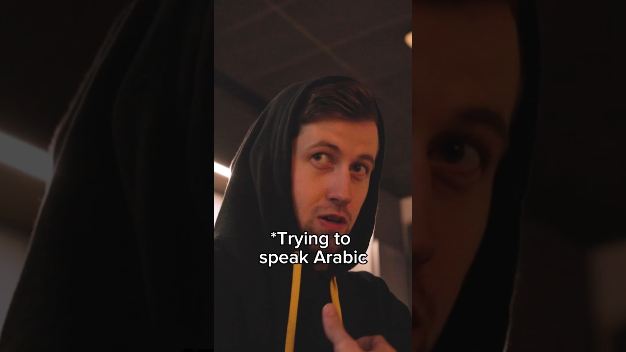 What did I say in Arabic? 😅 #AlanWalker #UnmaskedVlog