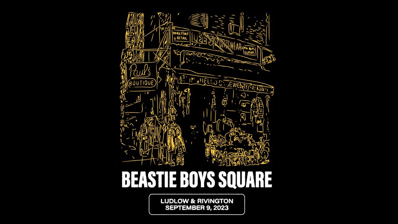 Beastie Boys Square Unveiling Live from New York City