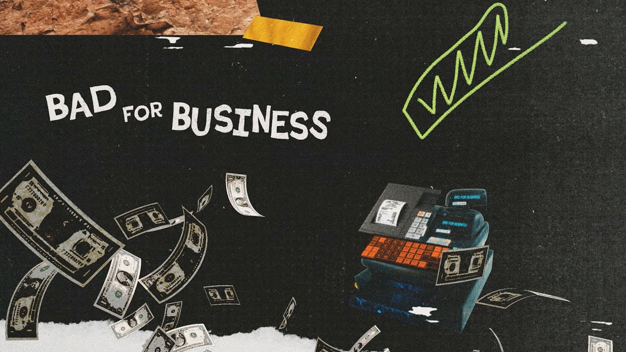 Major League DJz & Kojey Radical & Magicsticks - Bad For Business (Official Lyric Video)