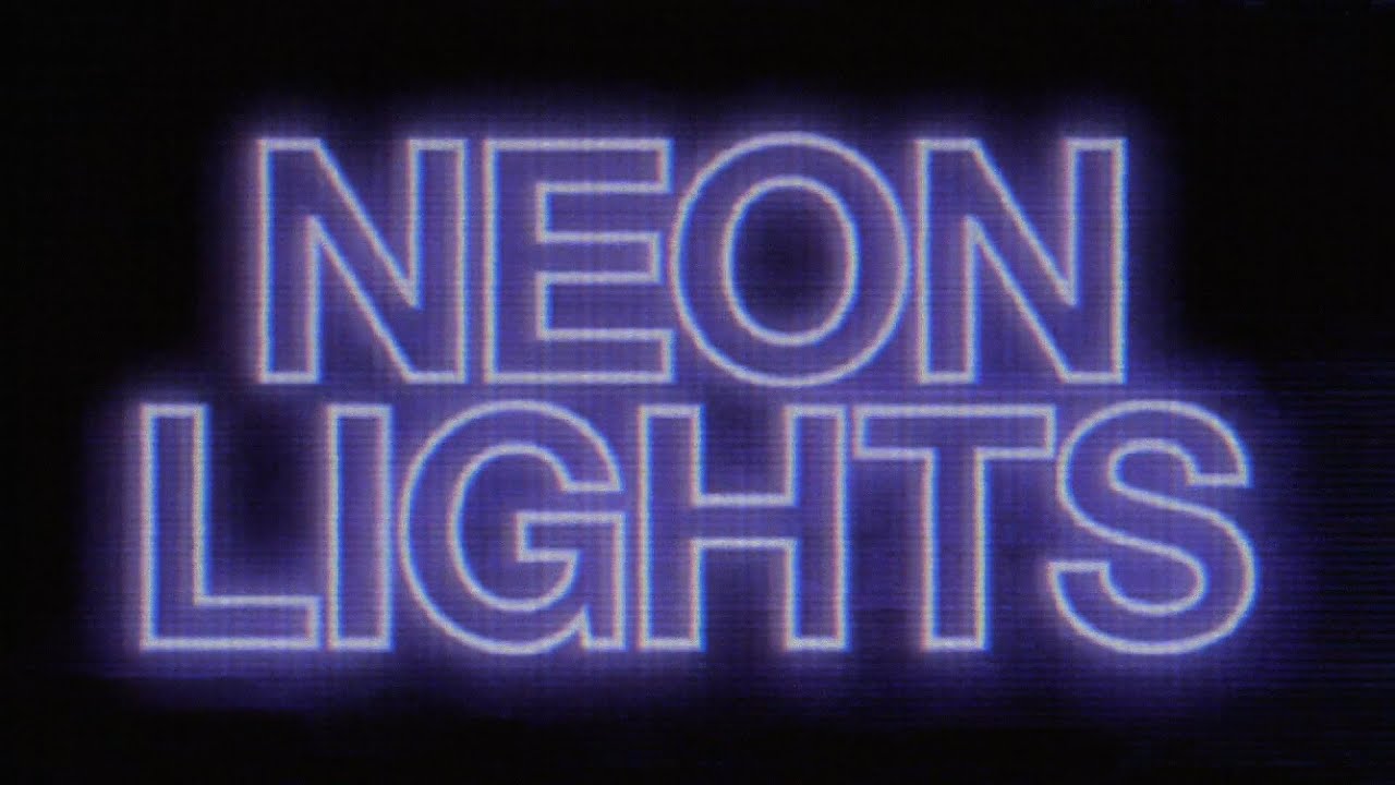 Demi Lovato - Neon Lights (with The Maine) (Rock Version) (Lyric Video)