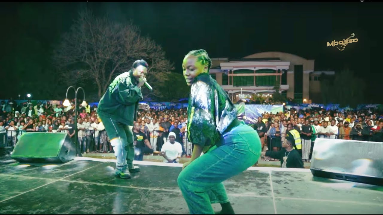 Mbosso - Performance In Mbeya castle Lite
