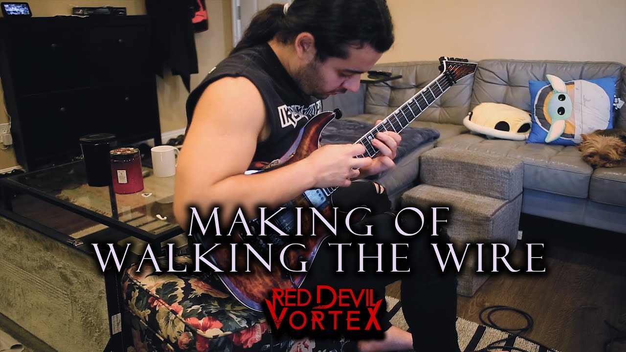 WRITING A GUITAR SOLO ON THE SPOT (Making of Walking The Wire)