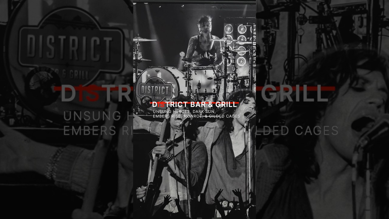 District Bar & Grill Recap 09.15.23 #shortsfeed #shorts #rockmusic #rockstar #band #rockford