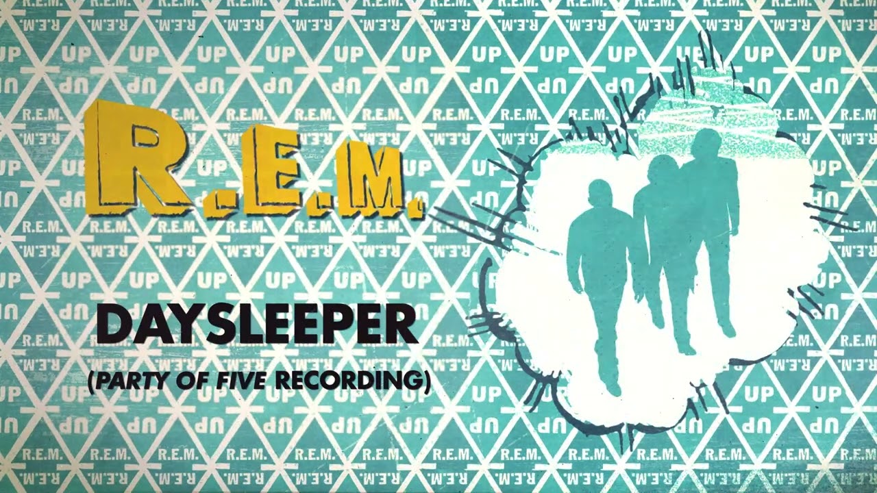 R.E.M. - Daysleeper (Party Of Five Recording) - Official Visualizer/"Up" 25th Anniversary Edition