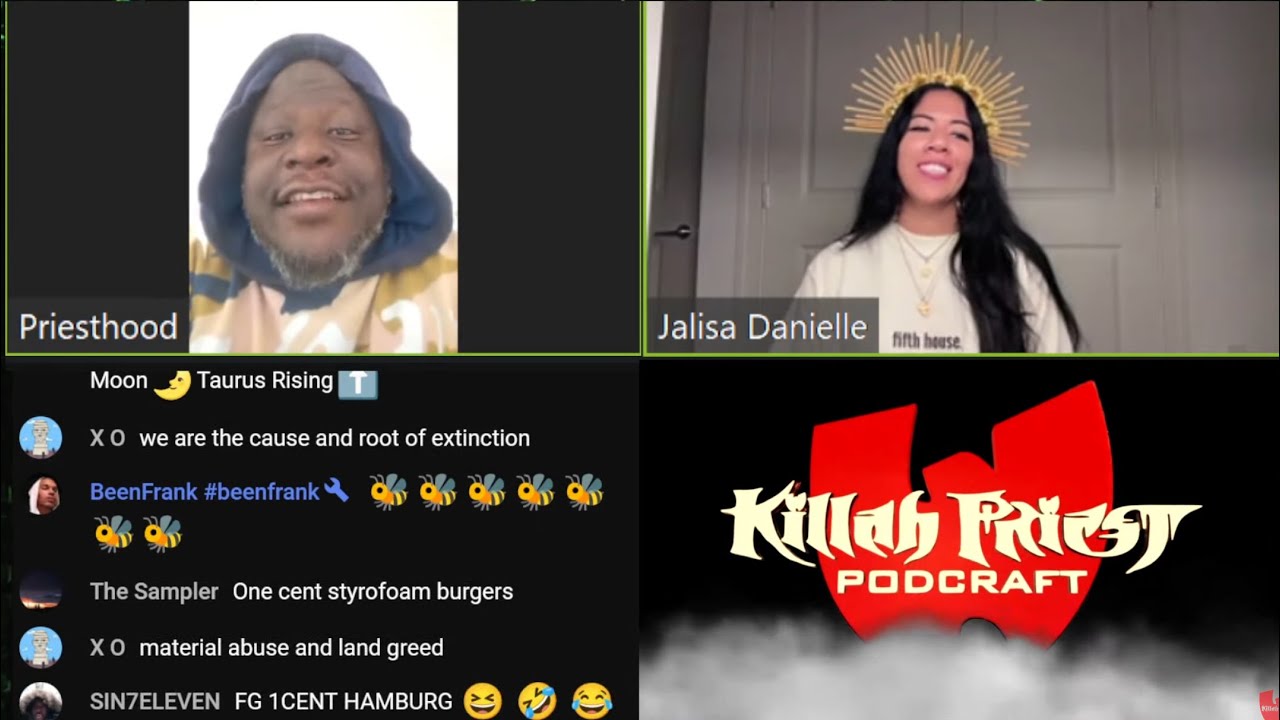Jalisa Danielle - Astrology Discussion - Killah Priest LIVE Podcraft