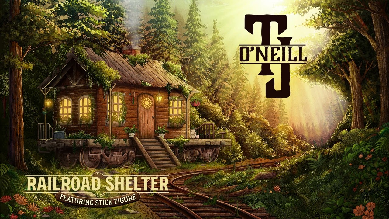 TJ O'Neill - Railroad Shelter (feat. Stick Figure) [Official Audio]