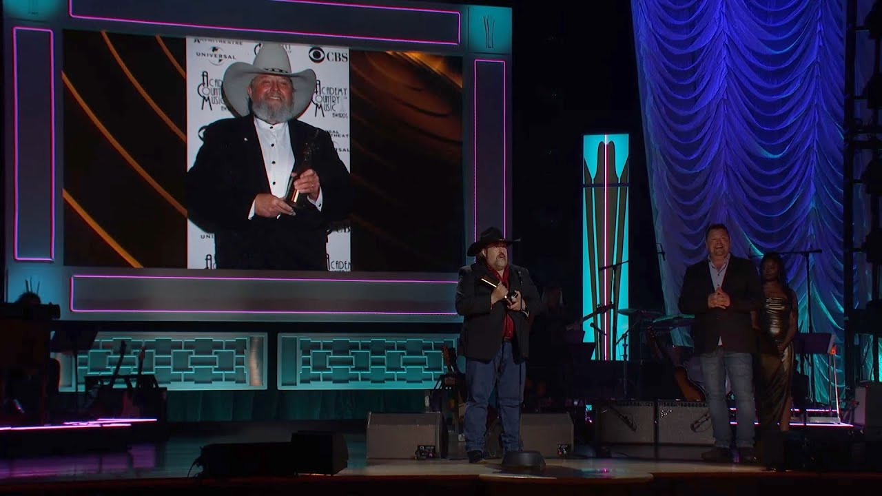 Charlie Daniels Jr. Accepts His Father's ACM Spirit Award at ACM Honors 2023