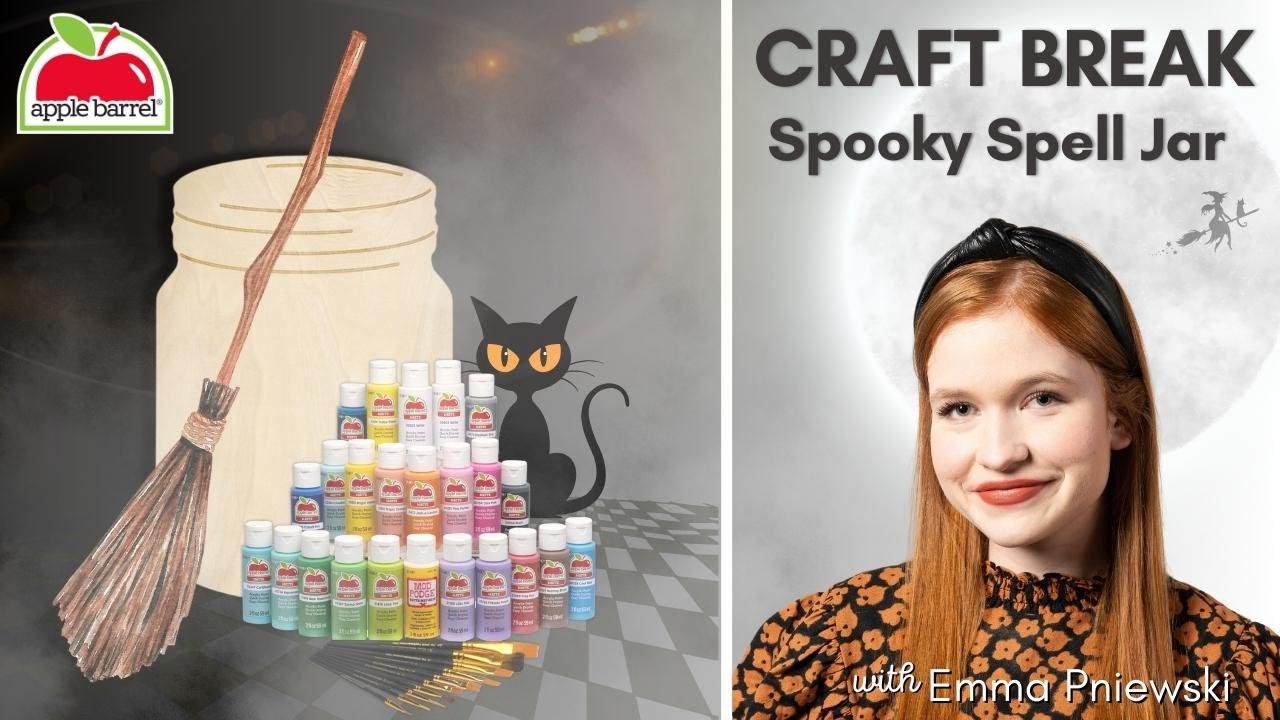 Craft Break: Apple Barrel Spooky Spell Jar