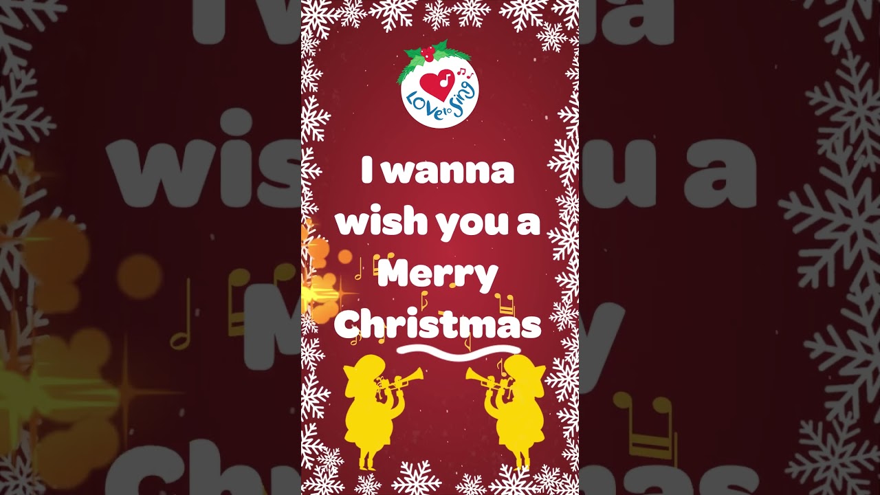 Feliz Navidad Sing Along! 🎄🎁 #shorts #christmassong