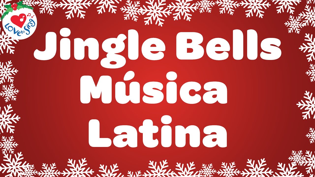 Jingle Bells Spanish Style 🎵 with Lyrics 🔔 Merry Christmas!