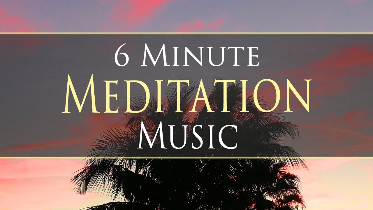 6 Minute Healing Meditation Music Timer 🧘🏻‍♀️ Stress Relief, Meditative