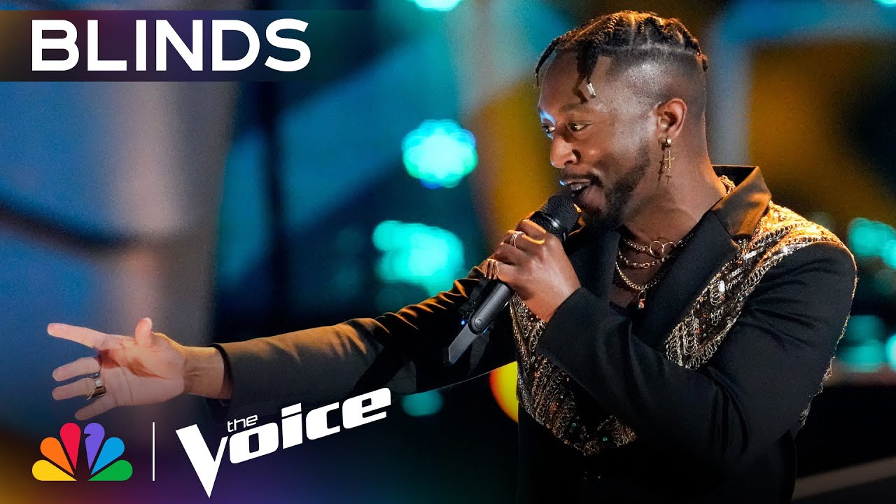 "Hamilton" Actor Hits Crazy High Notes on Kate Bush's "This Woman's Work" | Voice Blind Auditions