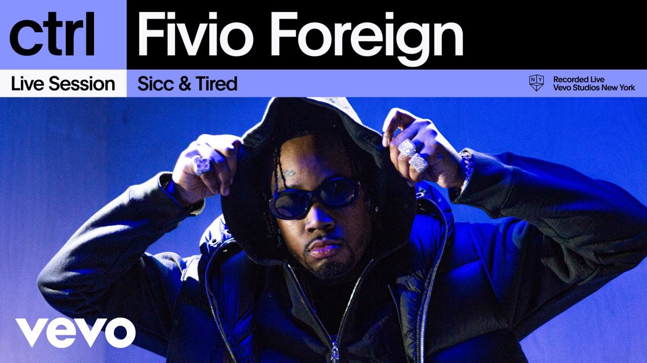 Fivio Foreign - Sicc & Tired (Live Session) | Vevo ctrl