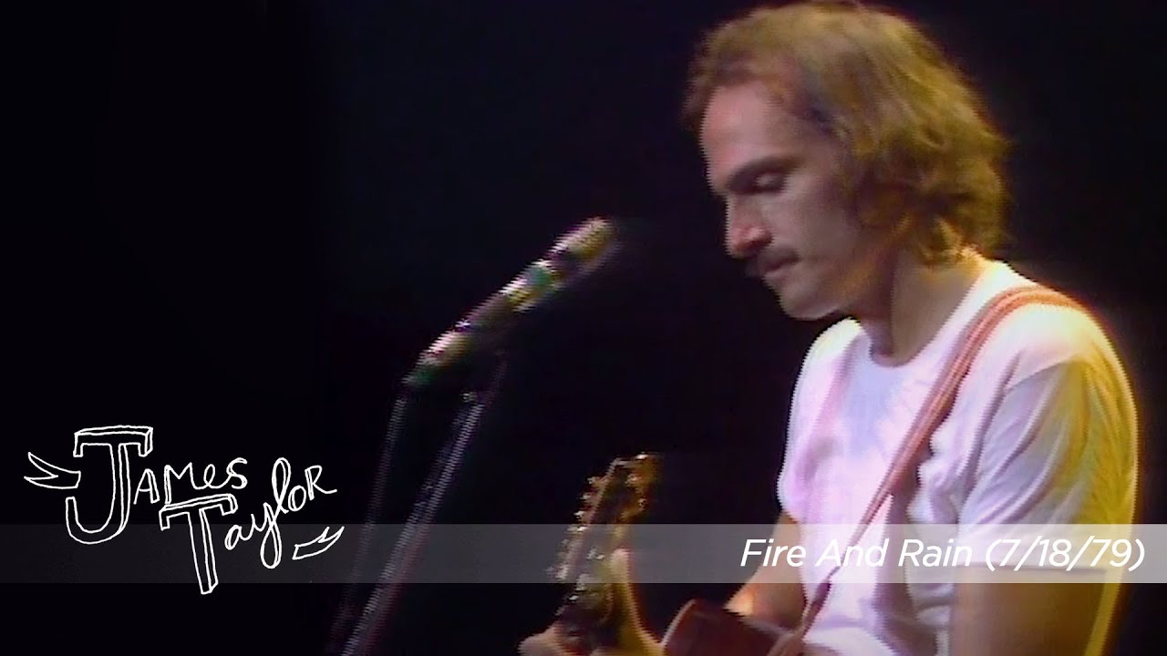 James Taylor - Fire And Rain (Blossom Music Festival, July 18, 1979)