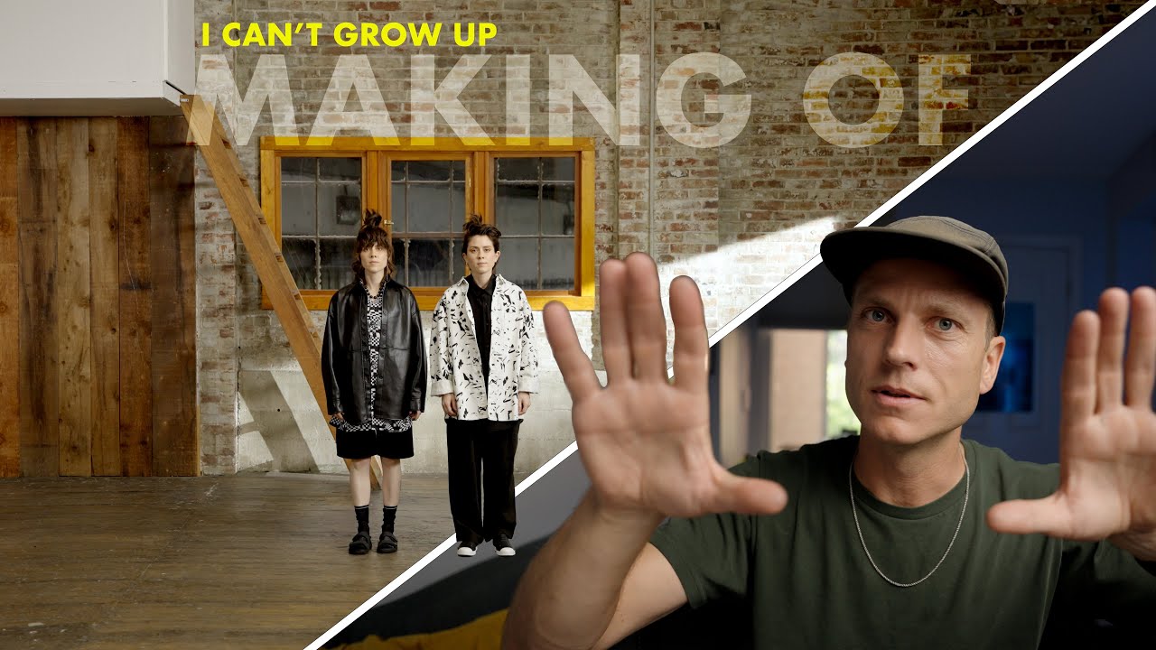 Tegan and Sara - I Can't Grow Up (Making the Video)