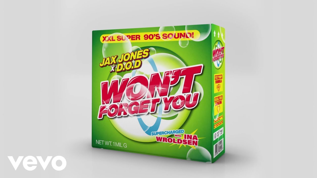 Jax Jones, D.O.D, Ina Wroldsen - Won't Forget You (Official Visualiser)